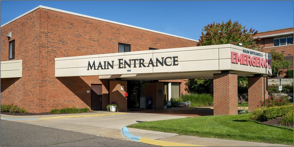 Exterior of hospital