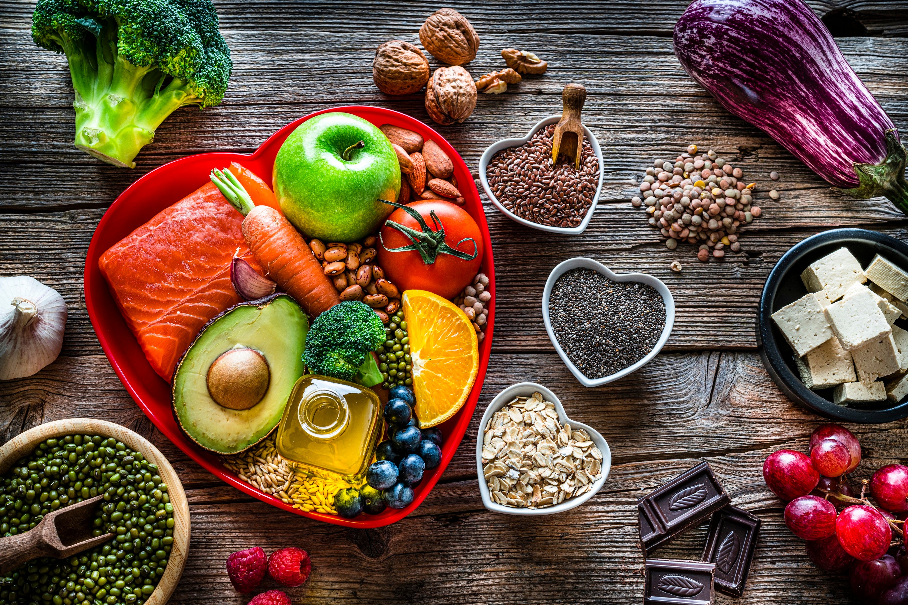 various health foods