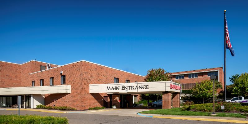 Exterior of Trinity Health Livingston