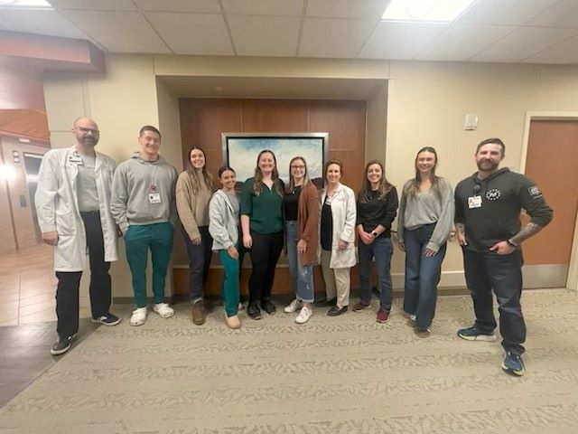 Nurses and staff of neurology unit