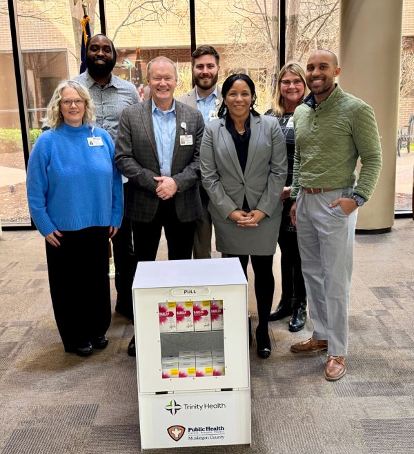 Trinity Health and Muskegon Health Department leaders