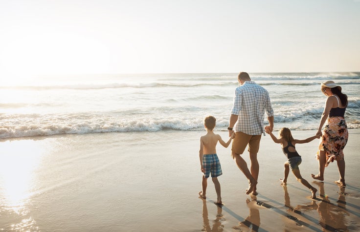 Family at Beach
