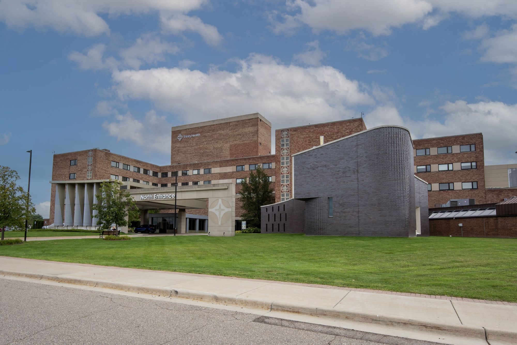 Exterior of Livonia hospital