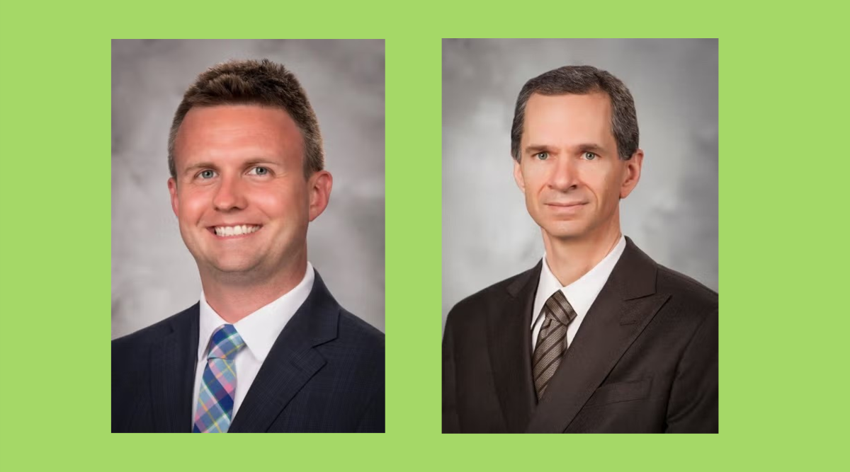Headshots of Dr. Lyons and Dr. Pruitt