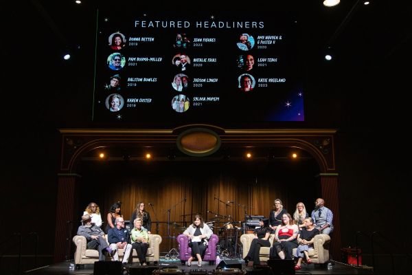 Storytellers on stage