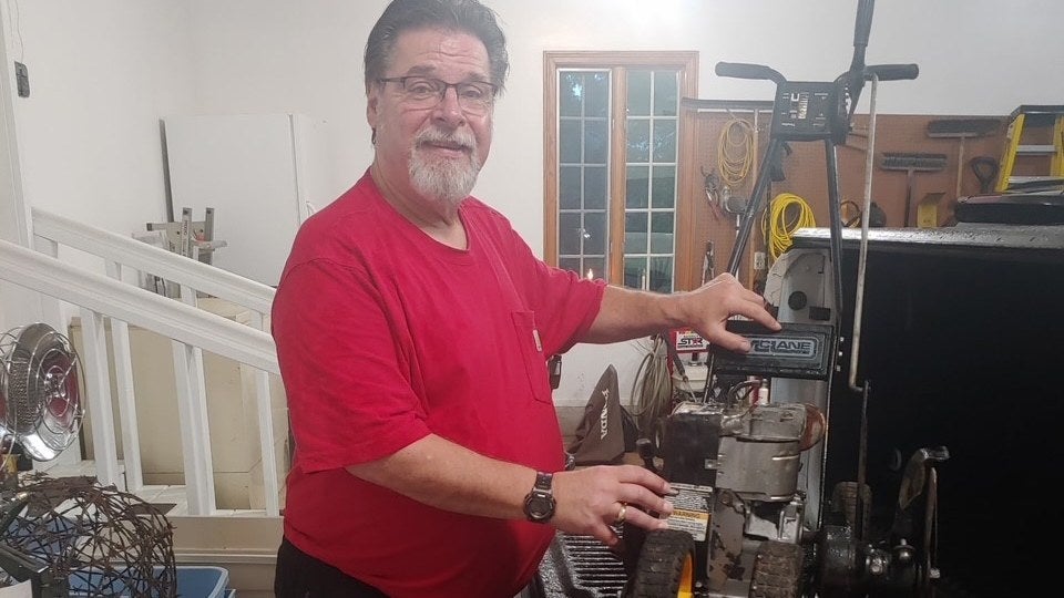 Michael Tindall, 68 years old, a retired power train engineer