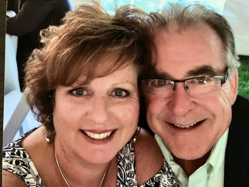 Trinity Health patient and his wife