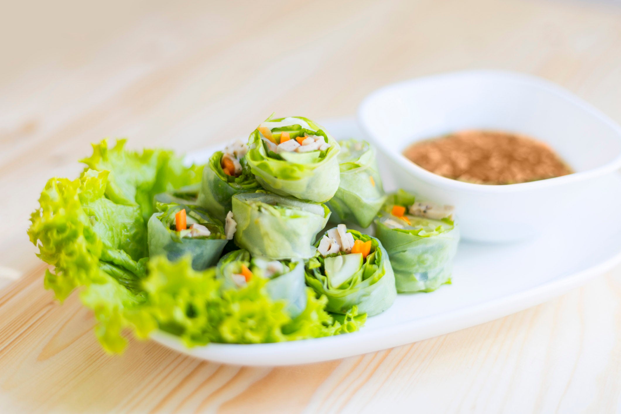 Veggie spring rolls
