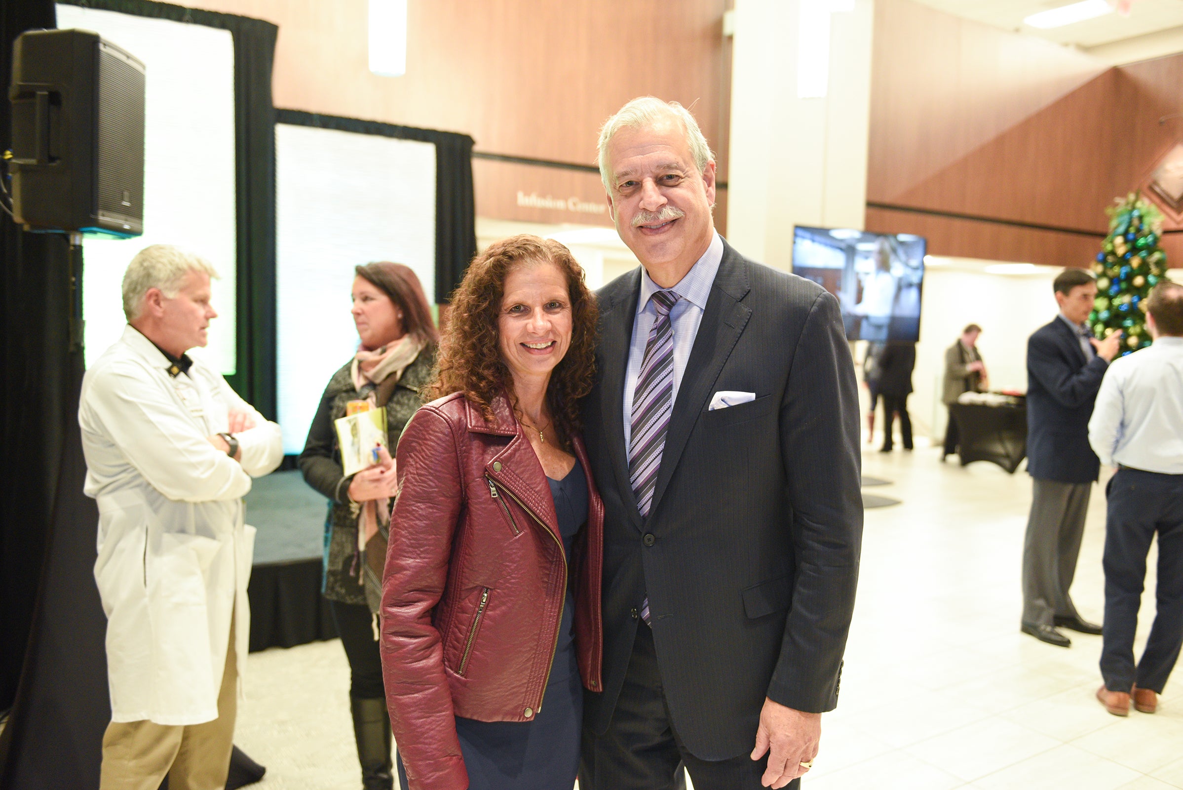 Impact Stories Sandy Lymburner Ann Arbor Cancer Center Opening 8163