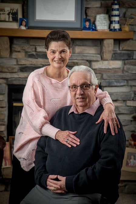 Mary Standing Loving Embrace Smaller