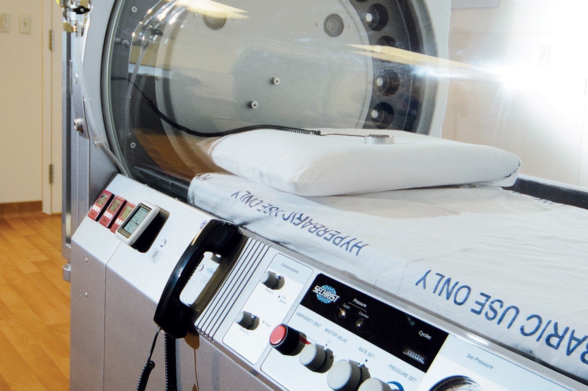 hyperbaric chamber