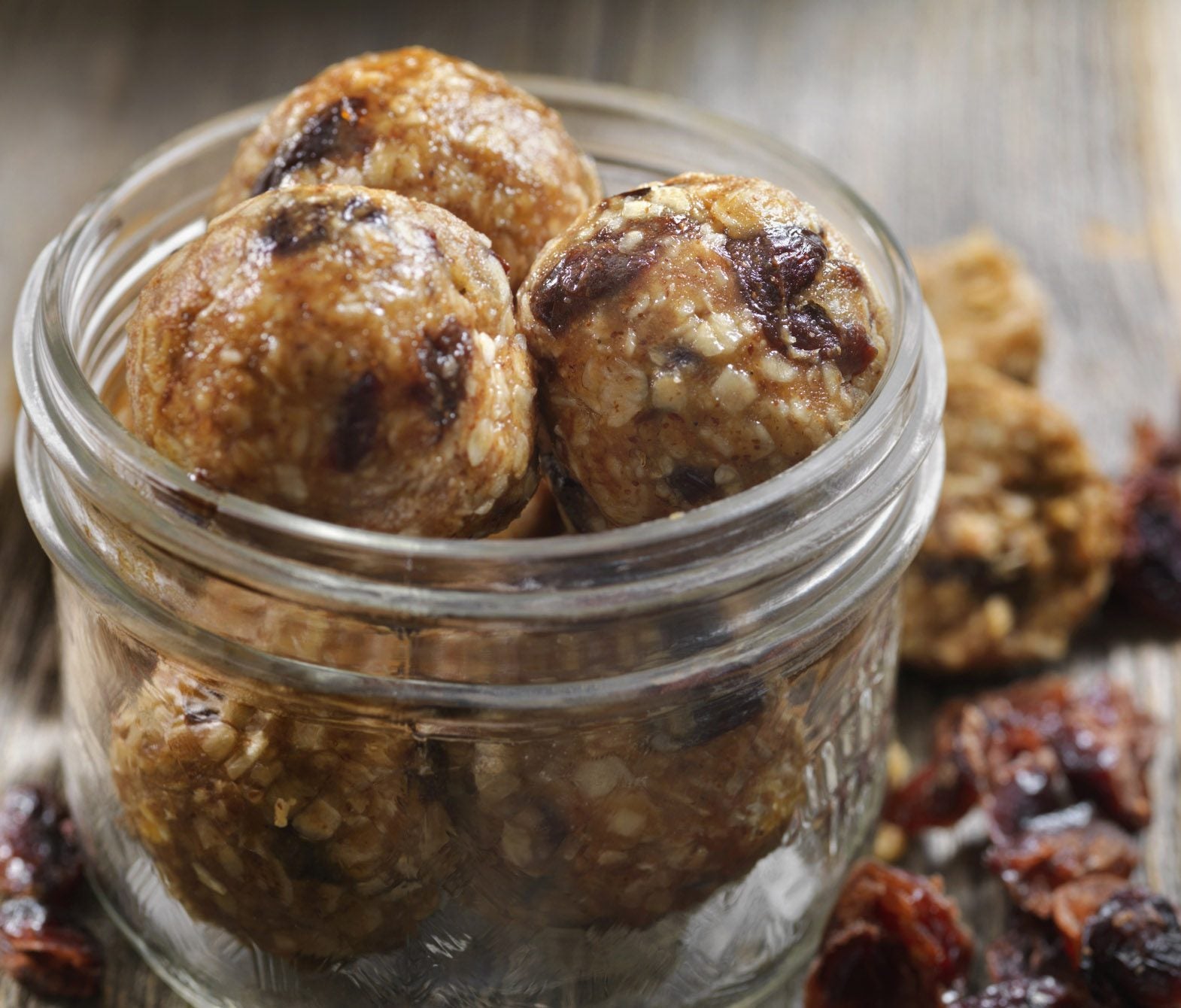 Cherry Chocolate Oat Powers Balls