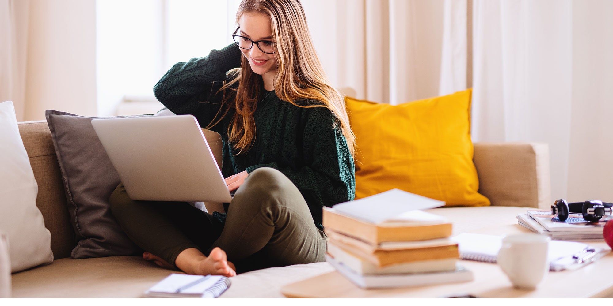 Woman on laptop