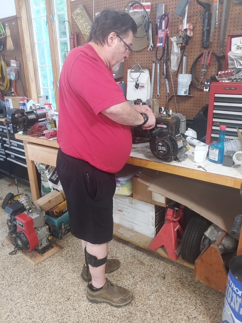 Michael Tindall, 68 years old, a retired power train engineer