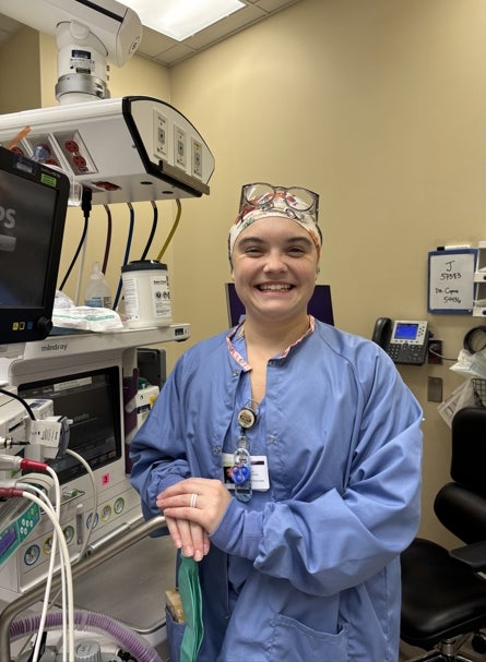 Falicia Mervau surgical technologist