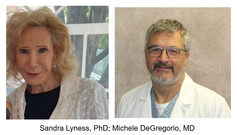 Lyness and DeGregorio headshots